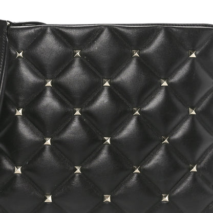 Valentino Garavani Nappa Candystud Shoulder Bag Black 7 of 9