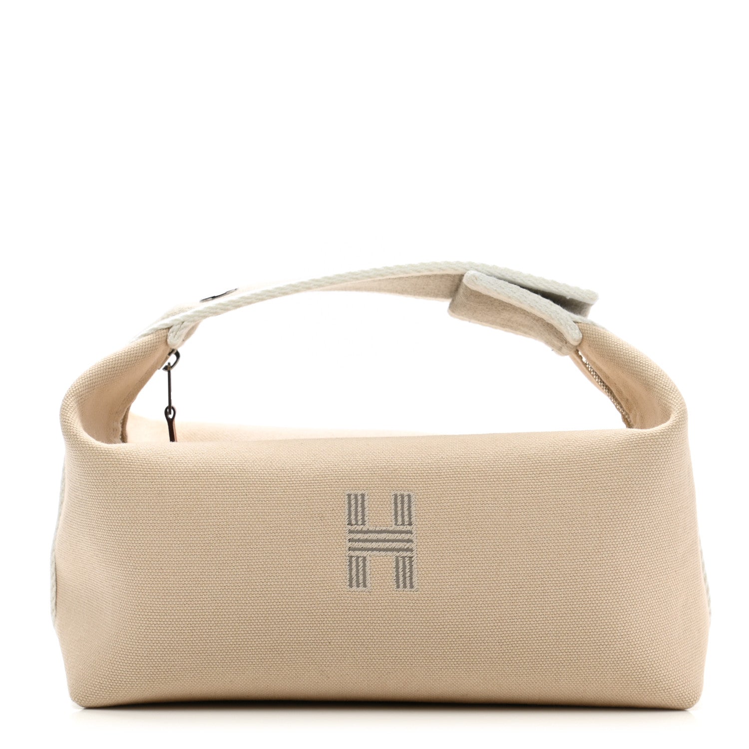 Hermes Canvas Small Bride-A-Brac Pouch Natural 1 of 7