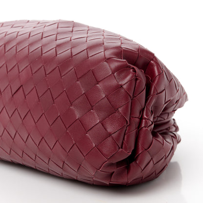 Bottega Veneta Nappa Maxi Intrecciato The Pouch Oversized Clutch Bordeaux 11 of 11