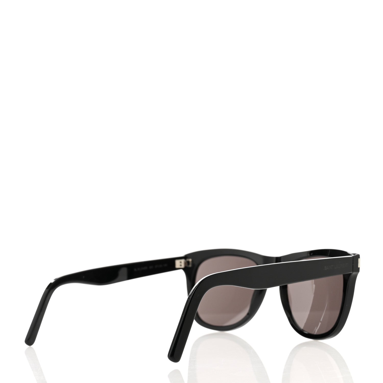 Saint Laurent Acetate Square Sunglasses SL 51 Black 4 of 8