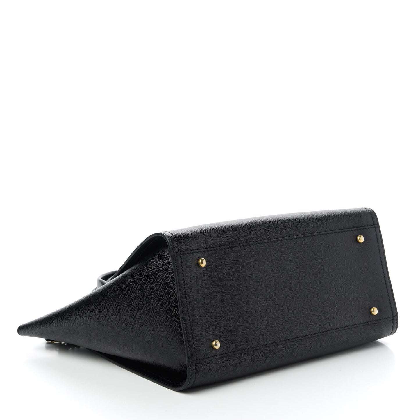 Caviar Small Studded Deauville Tote Black