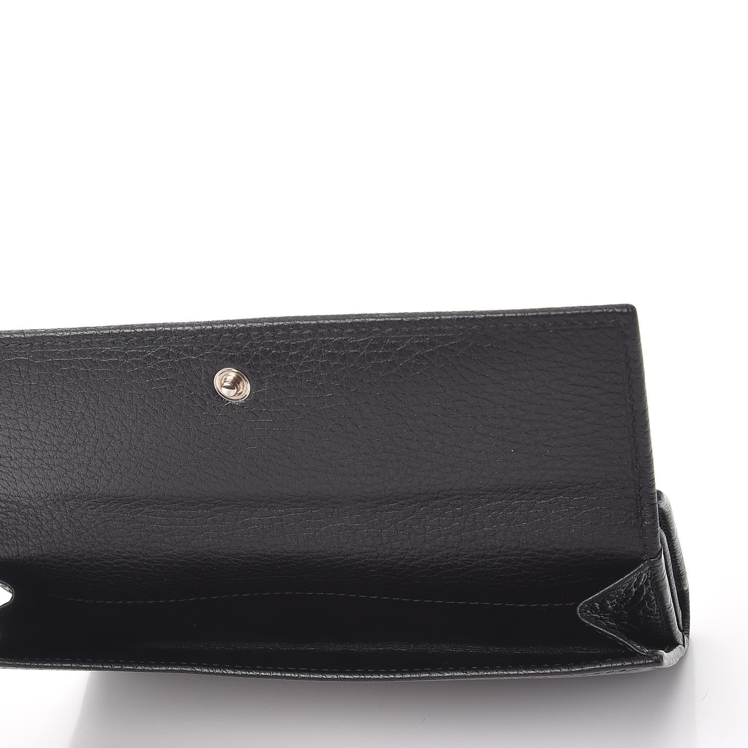 Gucci Calfskin Continental Flap Wallet Black 6 of 8
