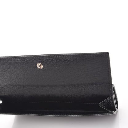 Gucci Calfskin Continental Flap Wallet Black 6 of 8