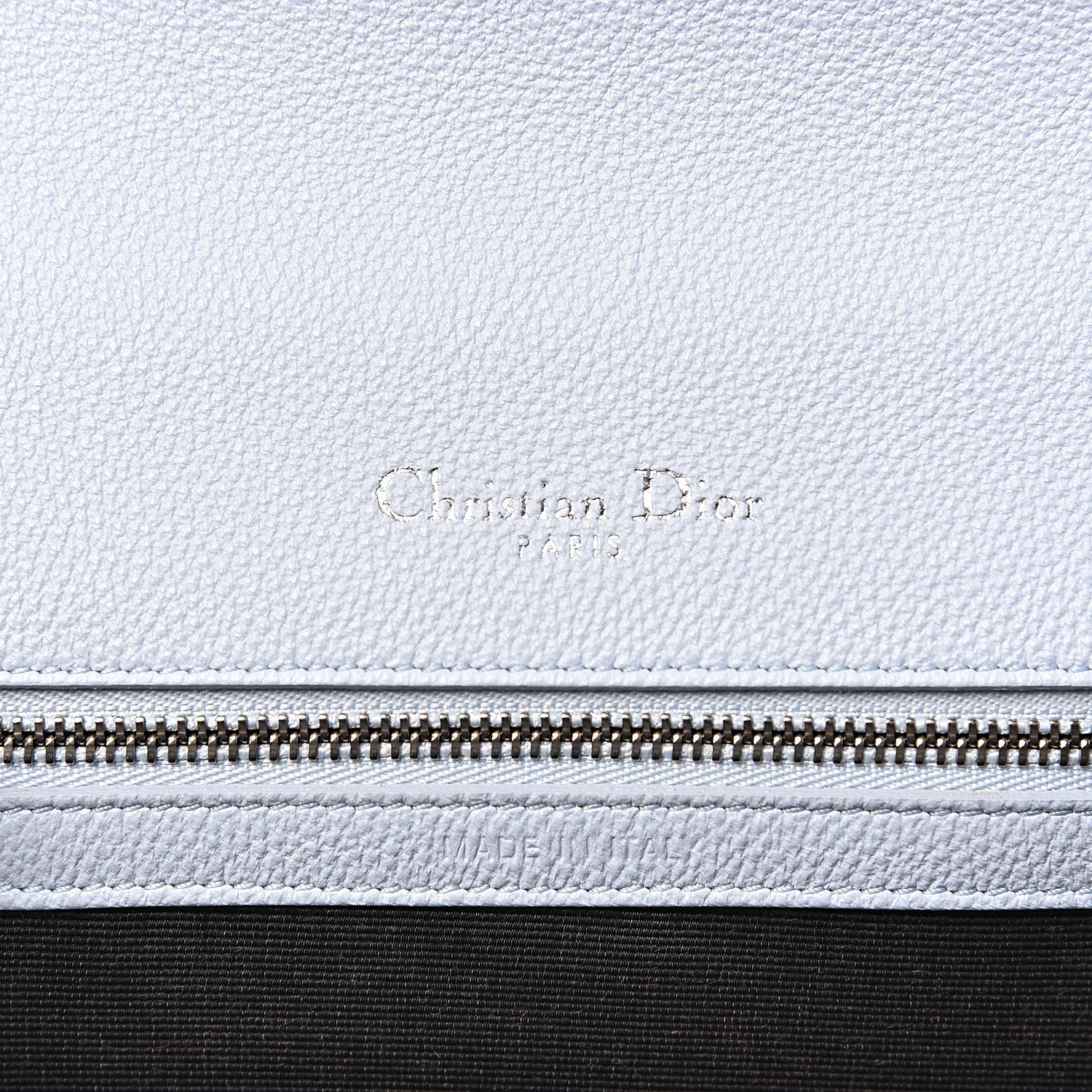 Christian Dior Grained Calfskin Small Diorama Flap Bag Sky Light 5 of 8
