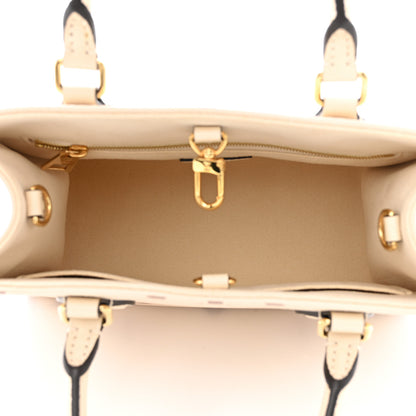 Louis Vuitton Empreinte Monogram Giant Onthego PM Creme Bois de Rose 5 of 11