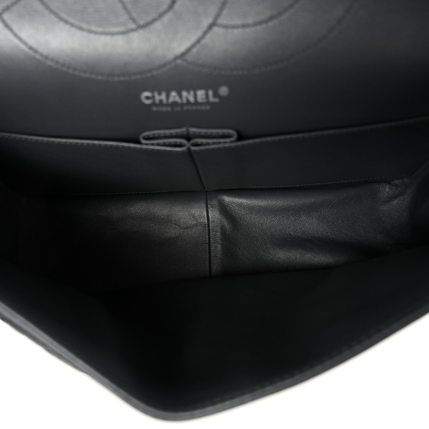 Chanel Aged Calfskin Quilted 2.55 Reissue 227 Flap Dark Grey 5 of 10