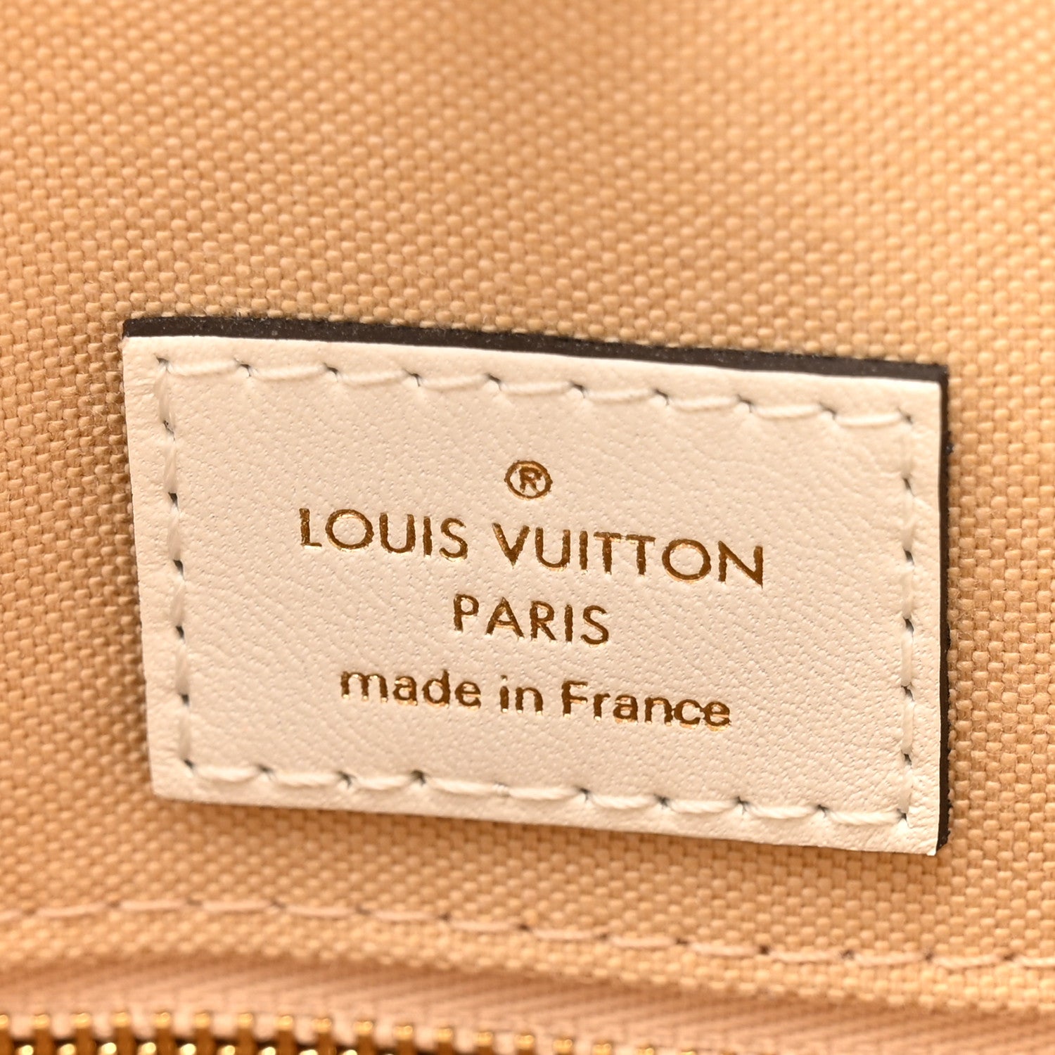 Louis Vuitton Monogram Giant Onthego GM Kaki Beige 6 of 13
