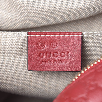 Gucci Microguccissima Mini Bree Messenger Bag Red 6 of 7