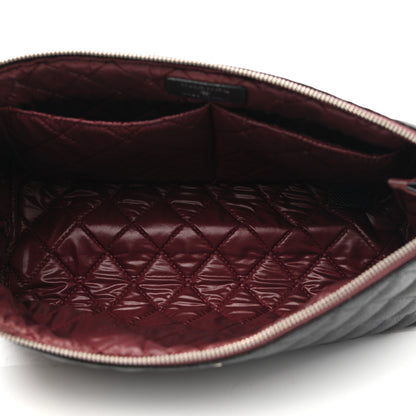 Chanel Caviar Quilted Cosmetic Case Black 5 of 10