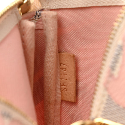 Louis Vuitton Damier Azur Tahitienne Mini Pochette Accessories 7 of 8