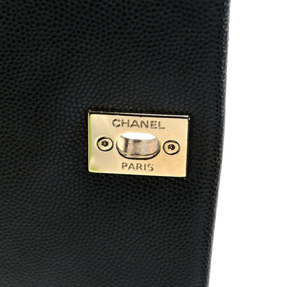 Chanel Caviar Quilted Extra Mini Coco Handle Flap Black 6 of 11