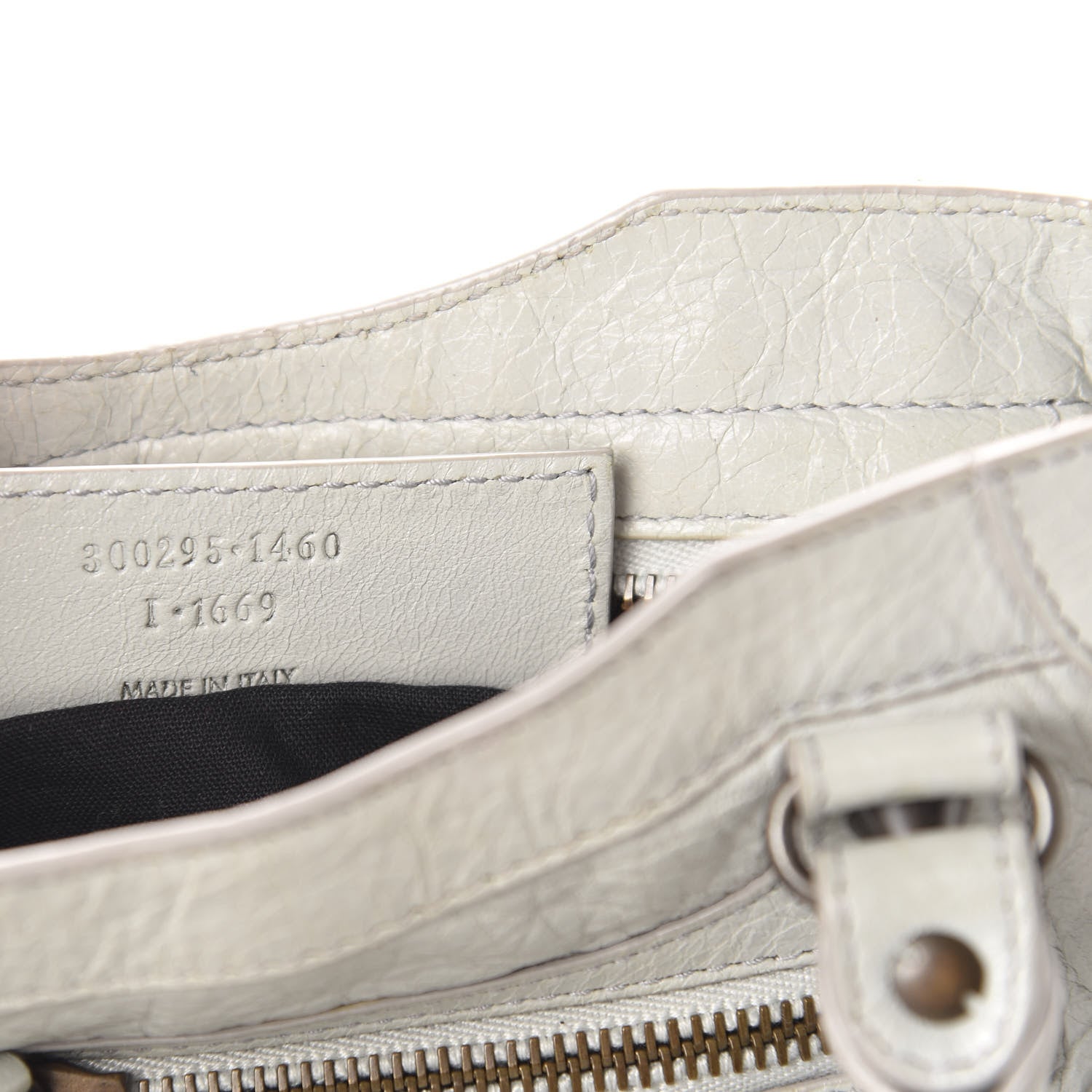Balenciaga Agneau Classic Hardware Mini City Gris Glace 9 of 14