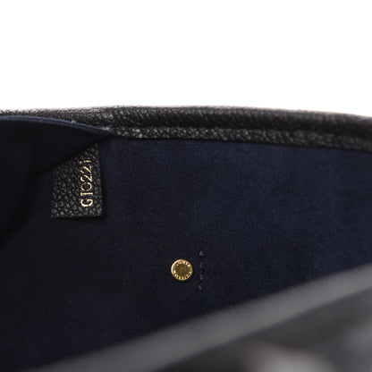 Louis Vuitton Empreinte Monogram Giant Neverfull MM Black 10 of 11