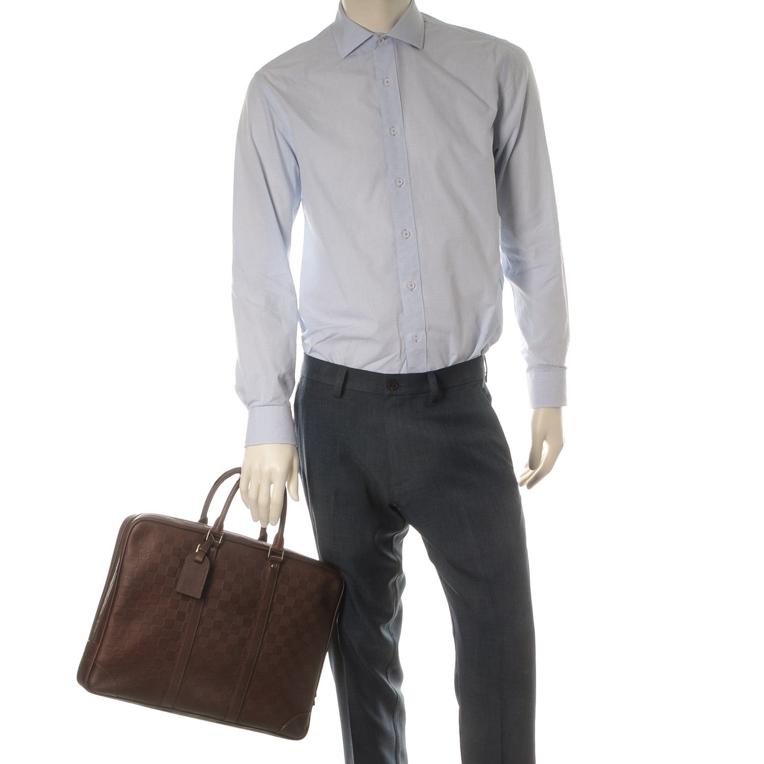 Louis Vuitton Damier Infini Porte-Documents Voyage Meteor 2 of 7