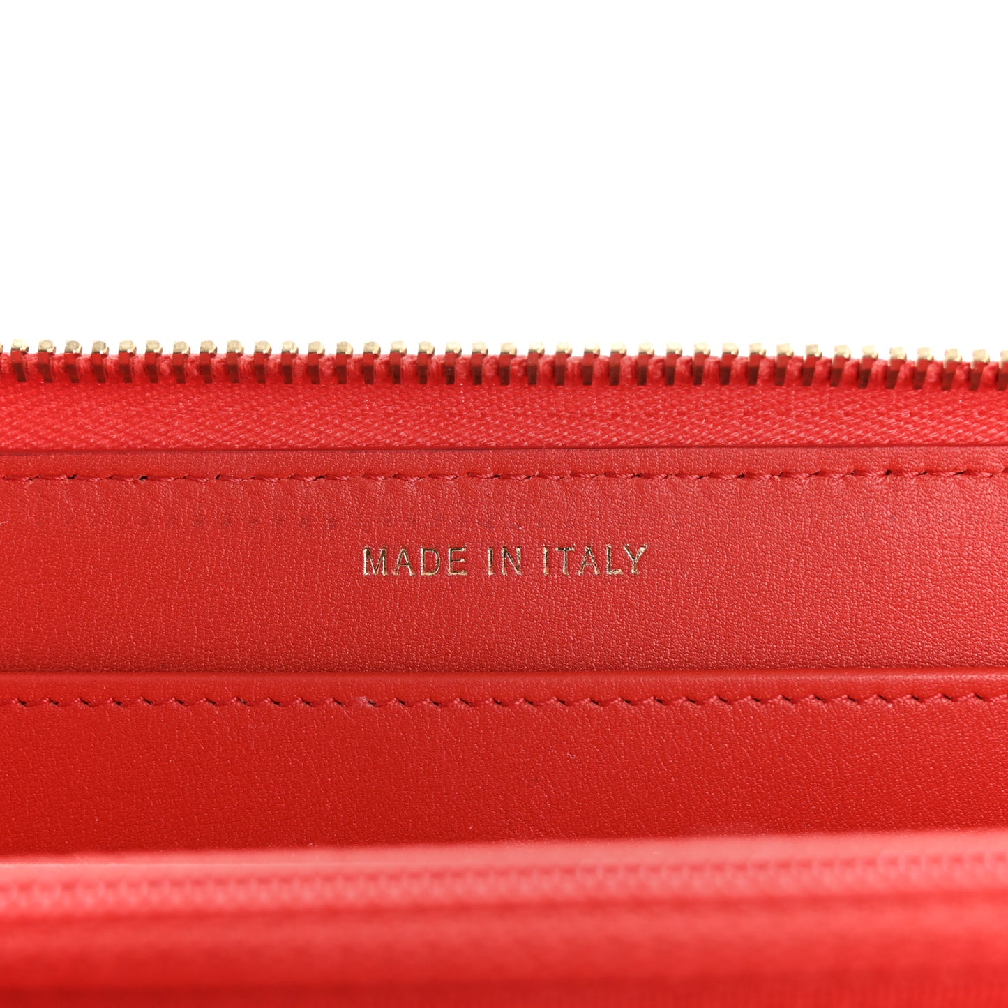 Snakeskin Large Gusset Zip Around Wallet Red
