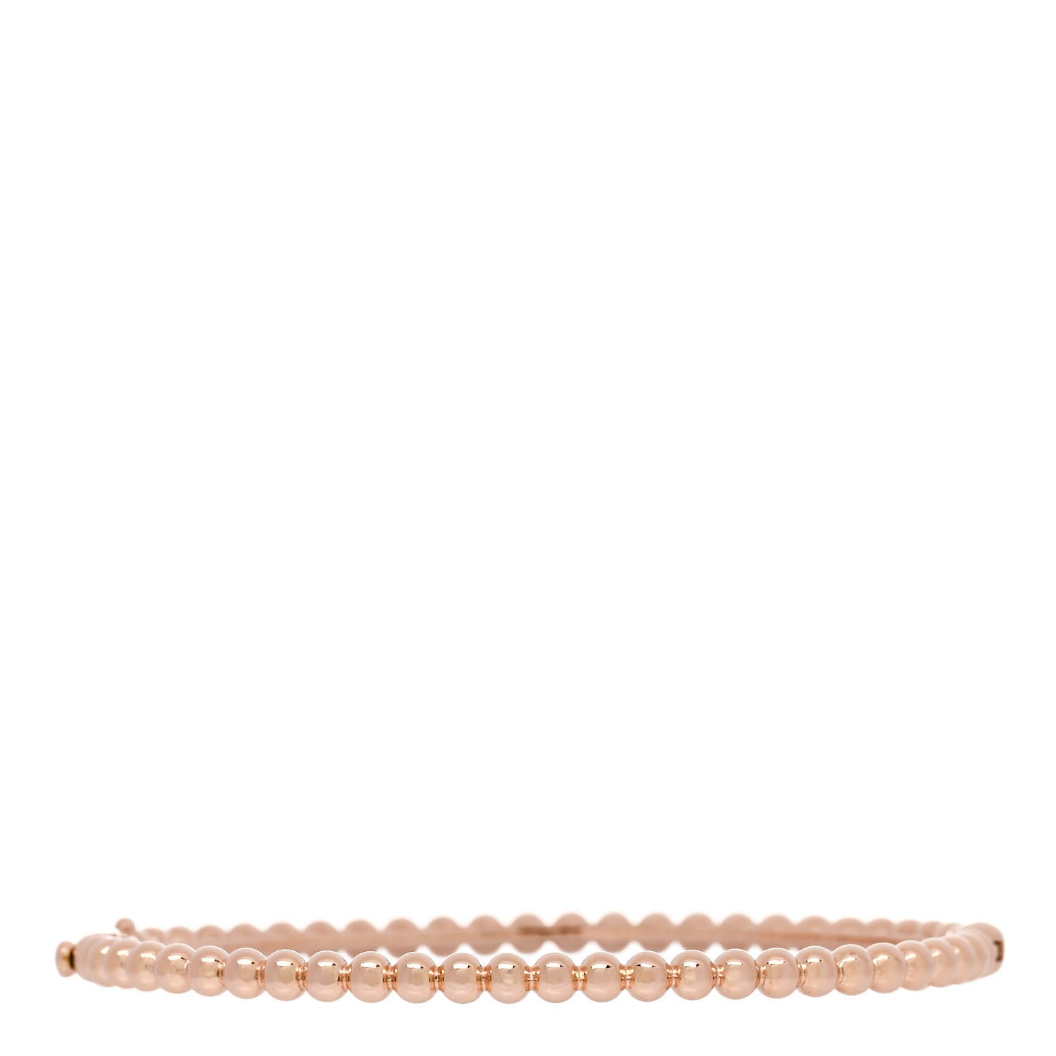 Van Cleef & Arpels 18K Rose Gold Perlee Pearls of Gold Bracelet M 2 of 4