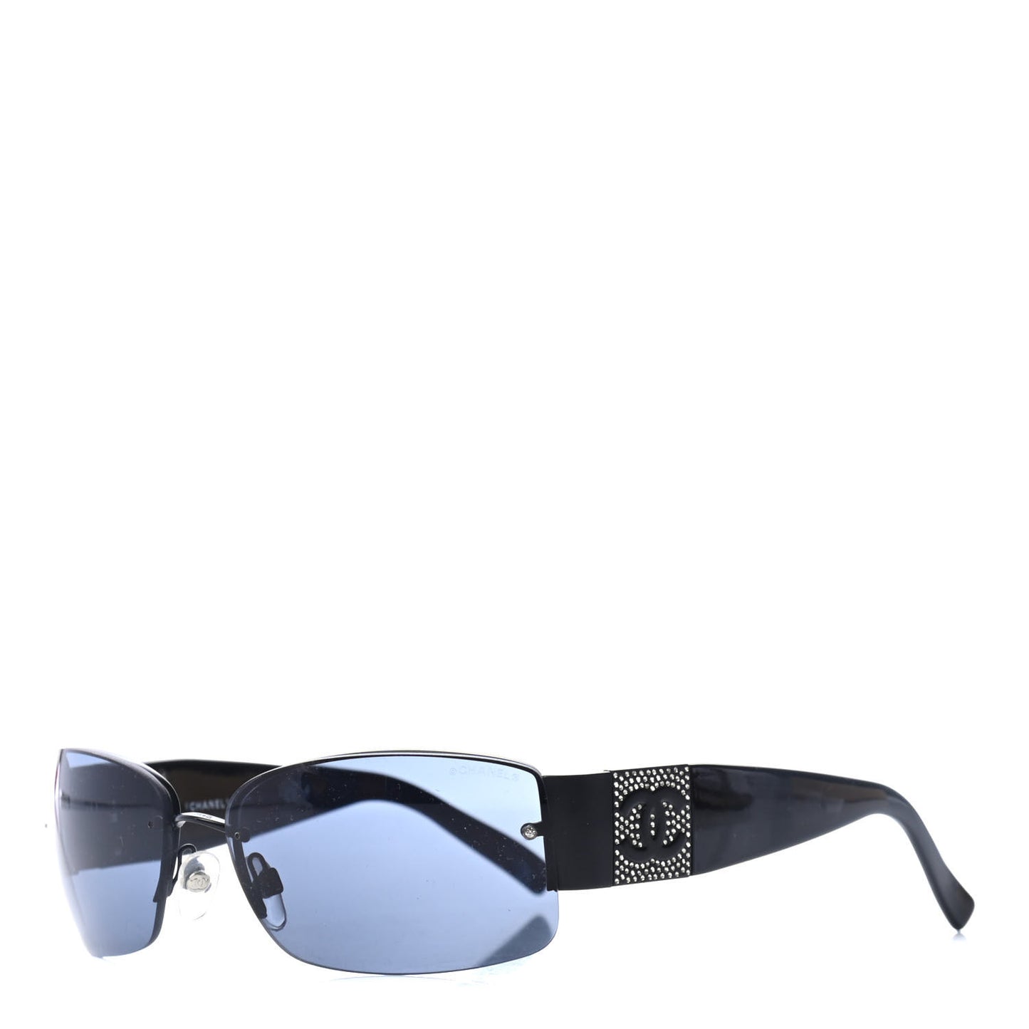 Crystal CC Sunglasses 4117-B Black