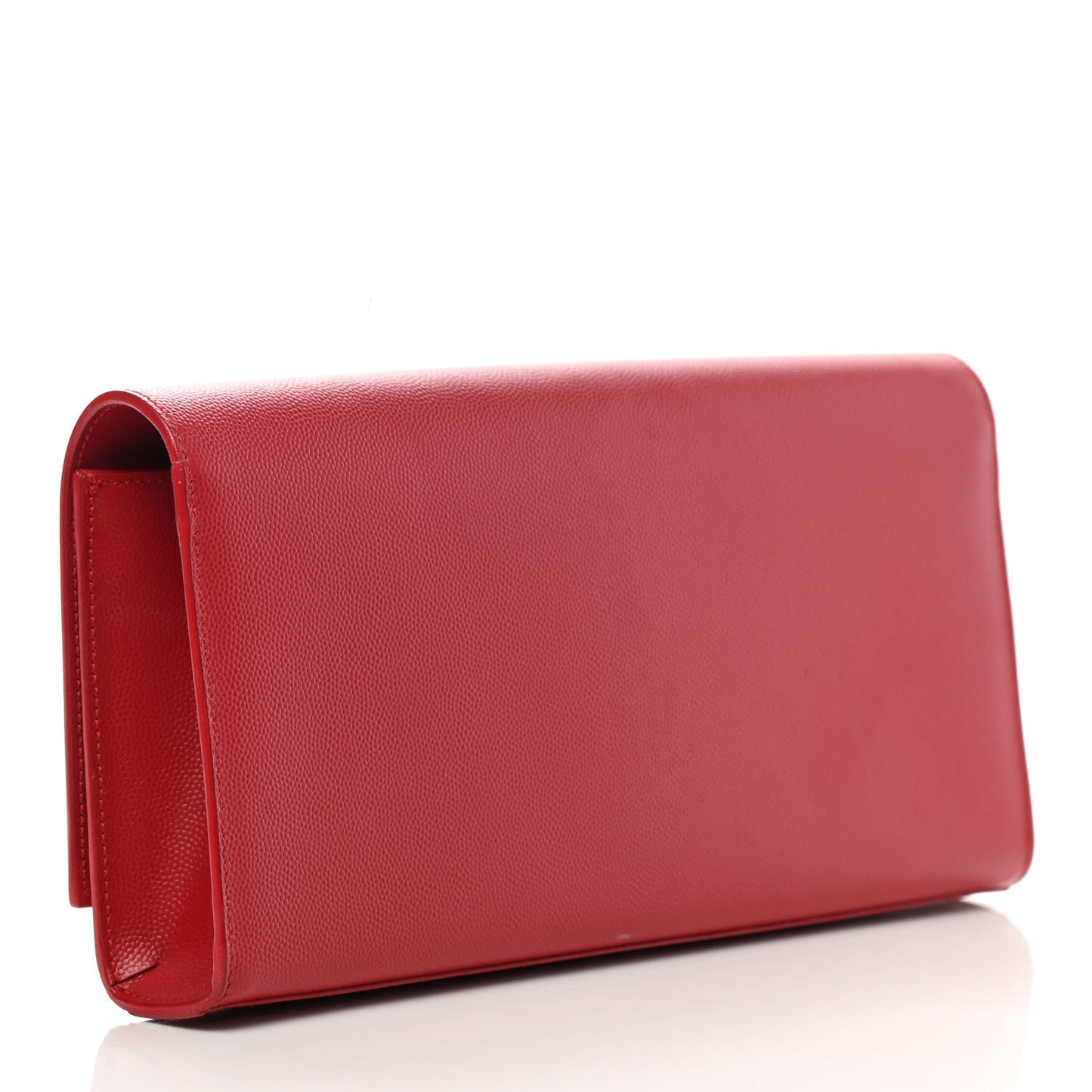 Grain De Poudre Classic Monogram Cassandre Clutch New Red