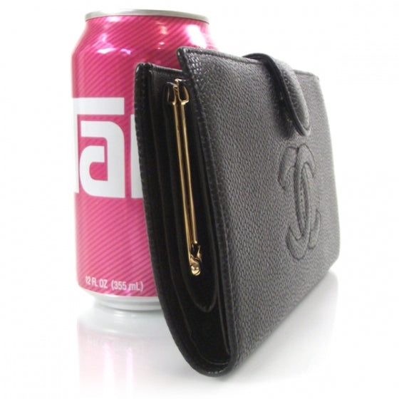 Chanel Caviar CC Wallet Black 3 of 9