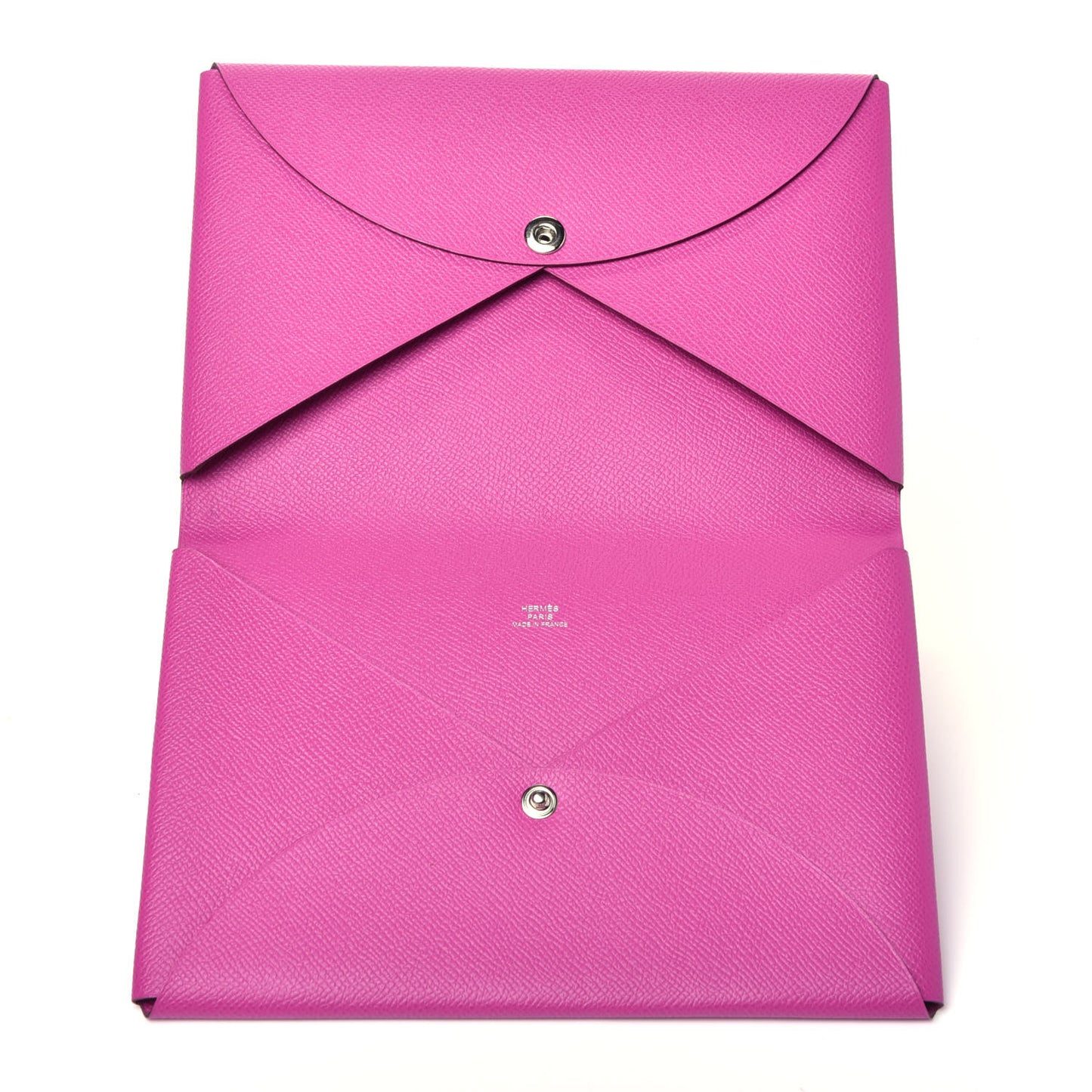 Epsom Calvi Pouch Magnolia Bleu Saphir