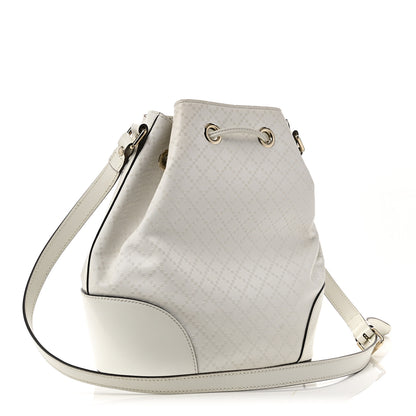 Gucci Bright Diamante Medium Bucket Bag Great White 3 of 11