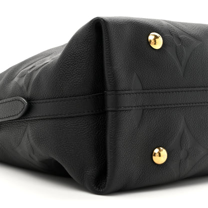 Louis Vuitton Empreinte Monogram Giant Carryall MM Black 9 of 12
