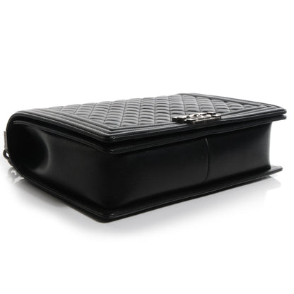 Chanel Calfskin Quilted Large Boy Flap Black 4 of 10