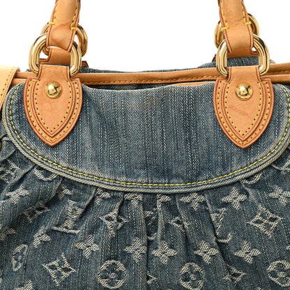 Louis Vuitton Denim Neo Cabby MM Blue 8 of 14