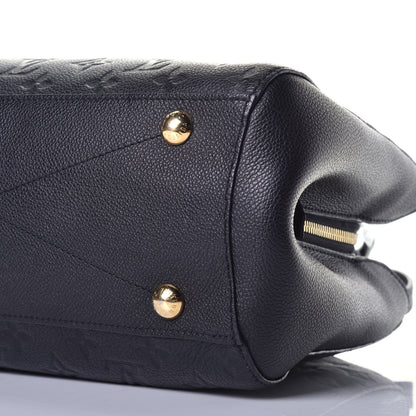 Louis Vuitton Empreinte Montaigne MM Black 9 of 9