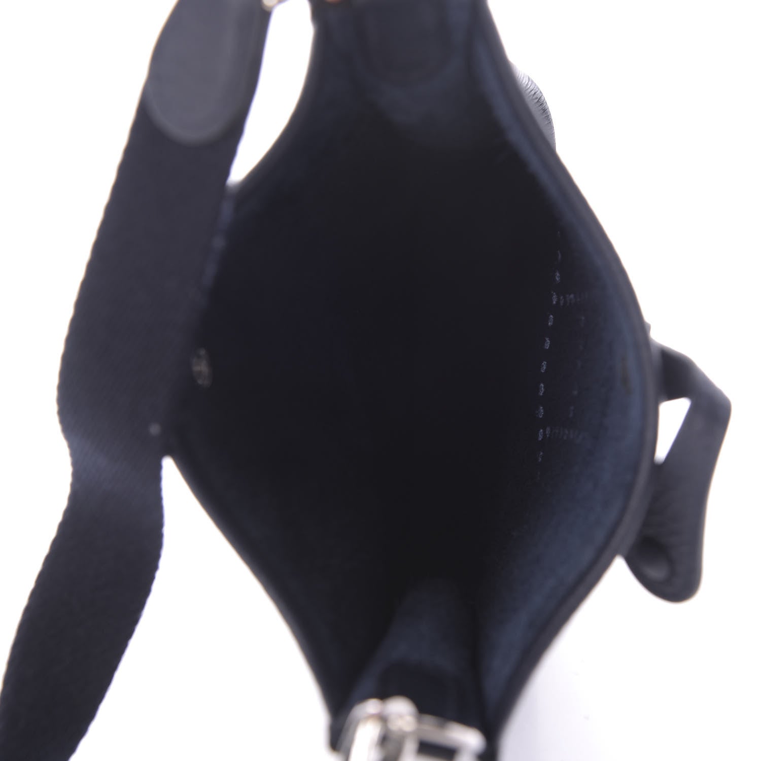 Hermes Taurillon Clemence Amazone Evelyne TPM Bleu Nuit Bleu Indigo 5 of 8
