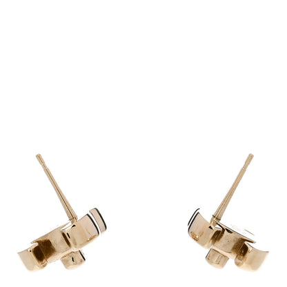 Chanel Metal CC Turnlock Earrings Gold 3 of 4