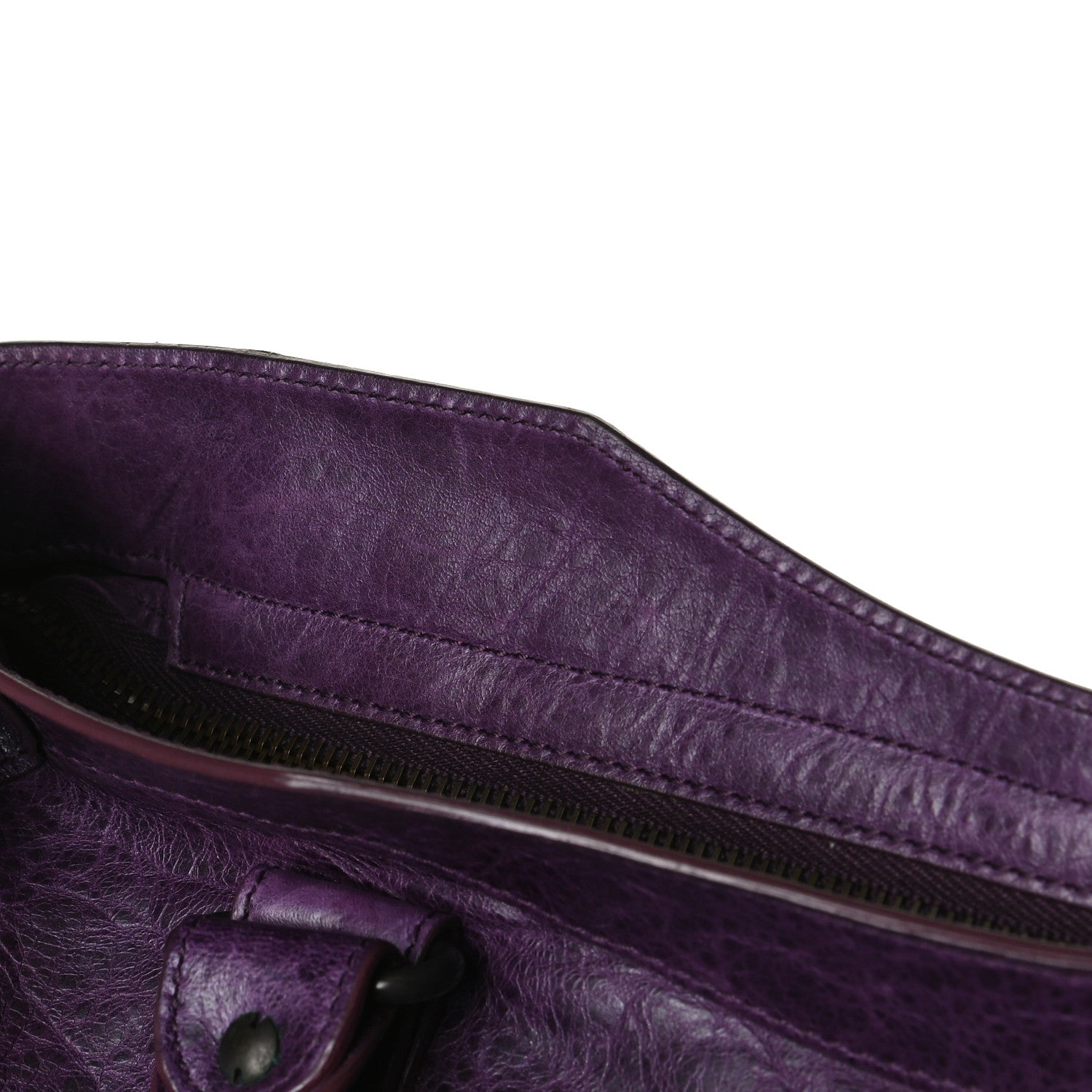 Balenciaga Agneau Classic Hardware City Raisin 14 of 18