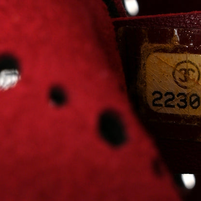 Chanel Perforated Grained Calfskin Large Shopping Tote Black 8 of 12