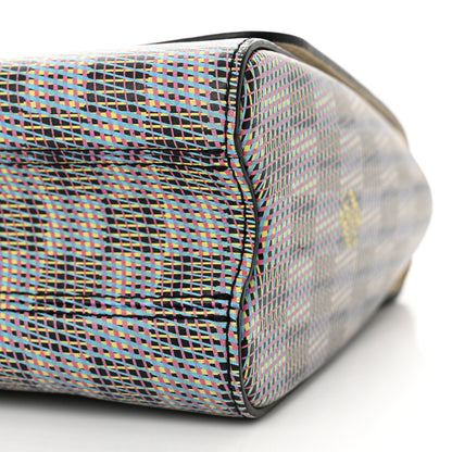 Louis Vuitton Calfskin Monogram LV Pop Twist Shoulder Bag MM Blue 9 of 13