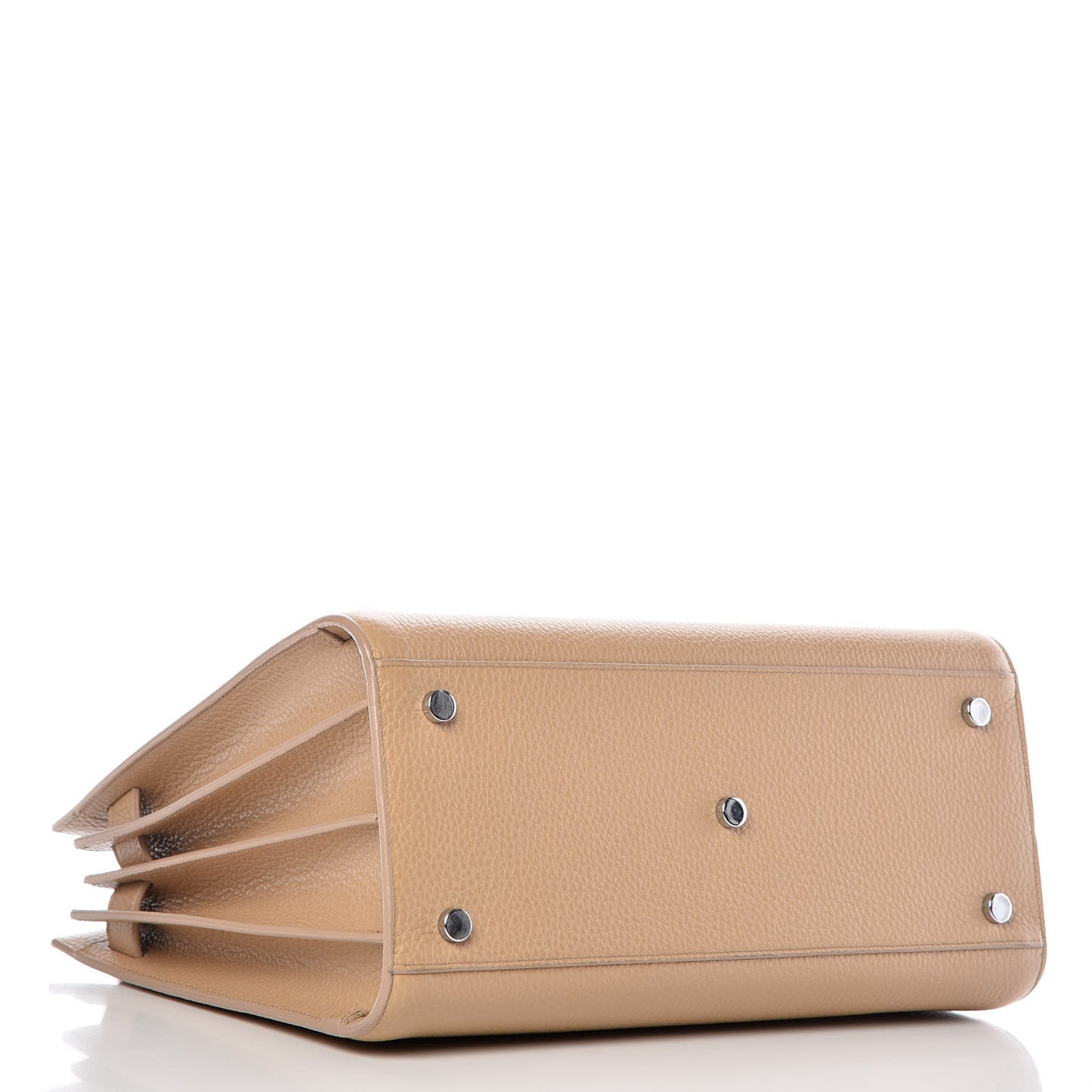 Grained Calfskin Small Sac De Jour Nude Powder