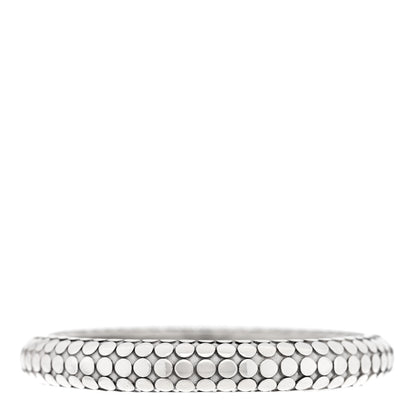 John Hardy Sterling Silver 10mm Dot Bangle Bracelet 2 of 3