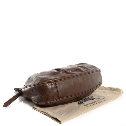 Burberry Lace Leather Avondale Hobo Degrade Brown 4 of 10