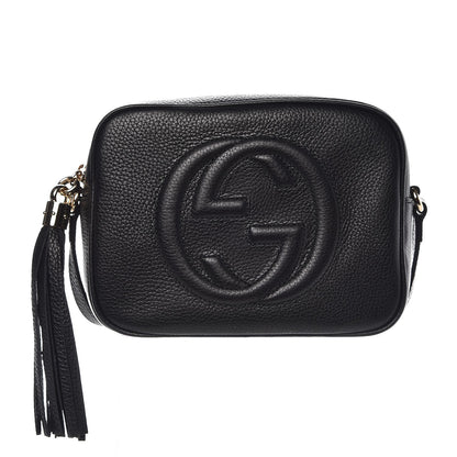 Gucci Pebbled Calfskin Small Soho Disco Bag Black 1 of 7