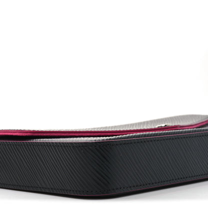 Louis Vuitton Epi Pochette Felicie Black Hot Pink 8 of 10