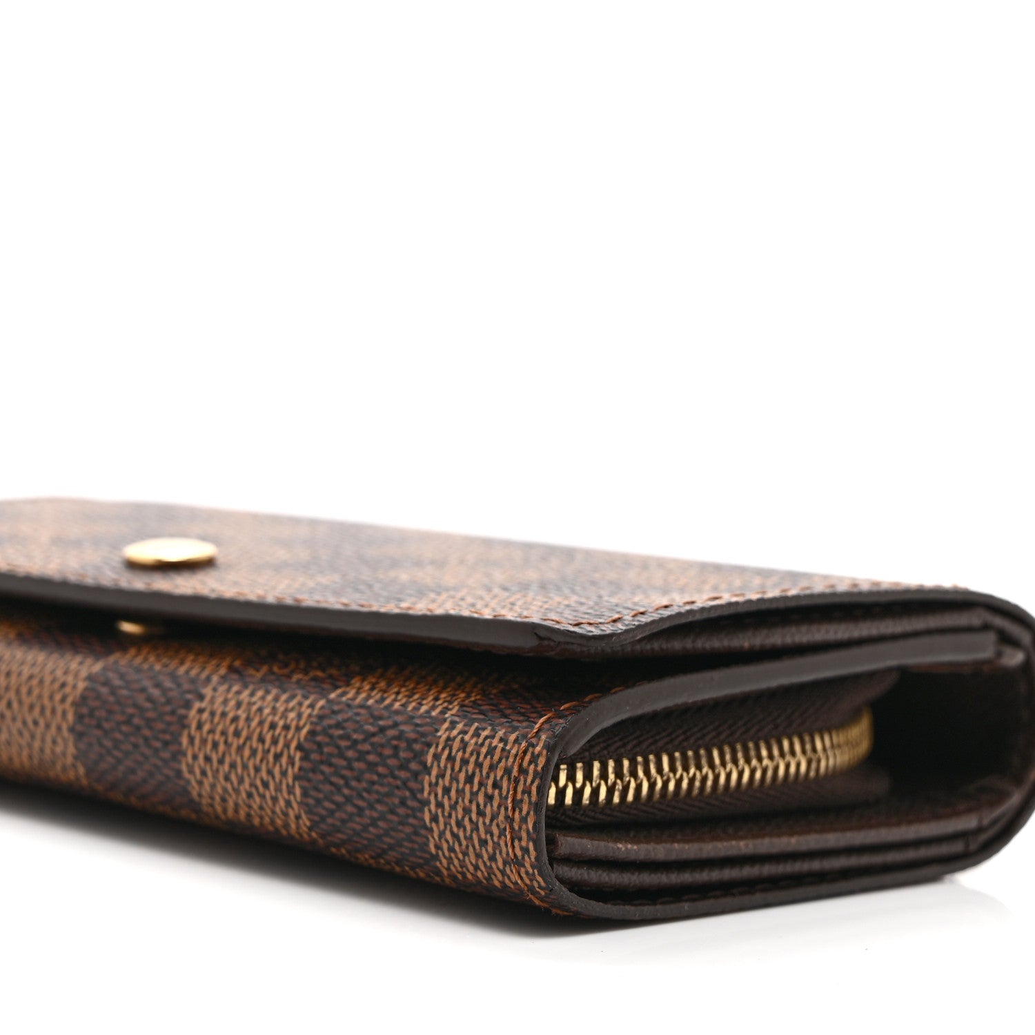Louis Vuitton Damier Ebene Porte-Monnaie Tresor Wallet 9 of 9