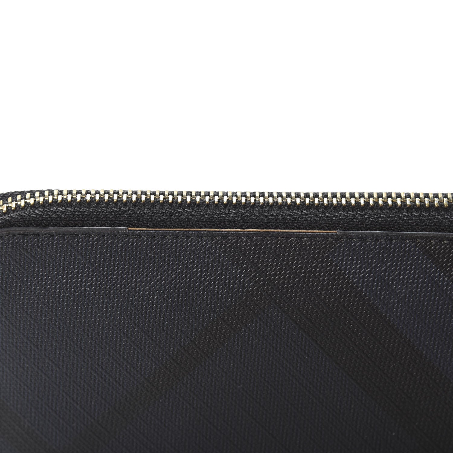 Burberry London Check Large Zip Around Wallet Charcoal 7 of 8