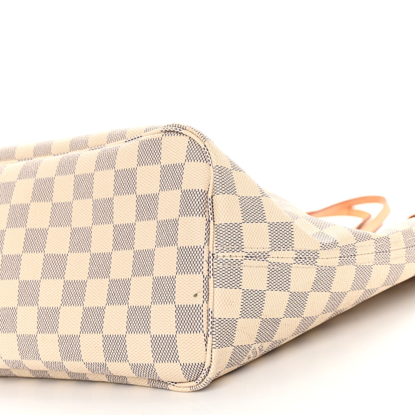 LOUIS VUITTON Damier Azur Neo Neverfull MM Rose Ballerine