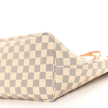 Louis Vuitton LOUIS VUITTON Damier Azur Neo Neverfull MM Rose Ballerine 10 of 10