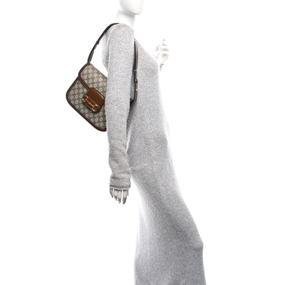 Gucci GG Supreme Monogram Horsebit 1955 Shoulder Bag Beige Brown Sugar 2 of 12