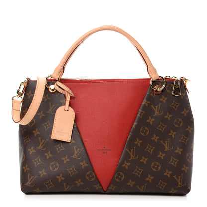 Louis Vuitton Monogram V Tote MM Cherry 1 of 10
