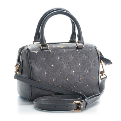 Louis Vuitton Empreinte Studded Speedy Bandouliere 20 Gris Silver 3 of 9