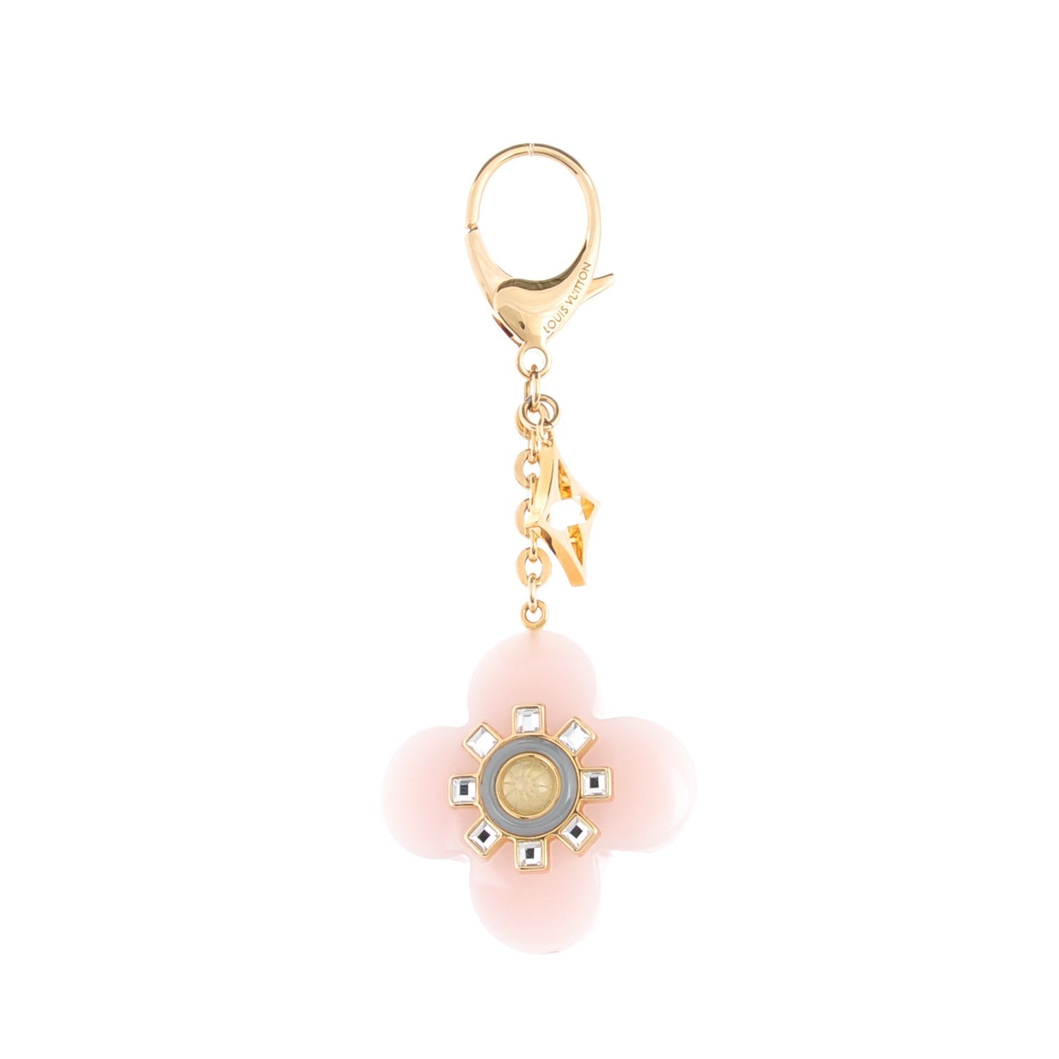 Louis Vuitton Fleur d'Etoile Bag Charm Rose 1 of 6