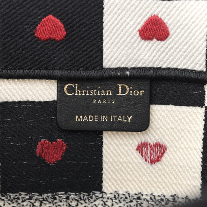 Christian Dior Canvas Embroidered Medium Book Tote Multicolor 6 of 13
