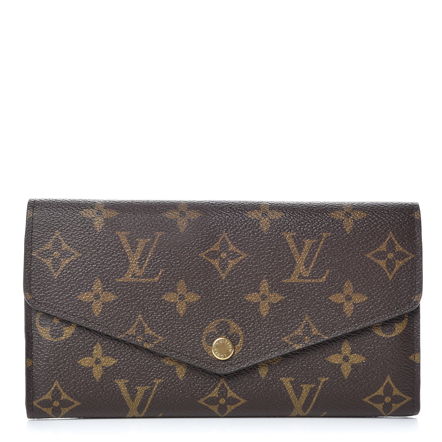 Louis Vuitton Monogram Sarah Wallet NM Coquelicot 1 of 11