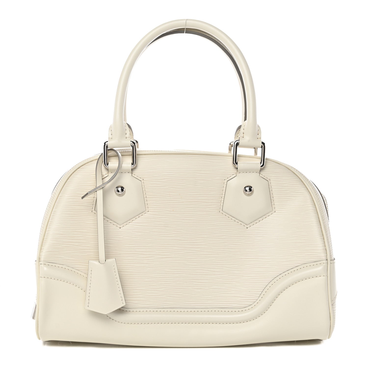 Louis Vuitton Epi Bowling Montaigne PM Ivory 1 of 9